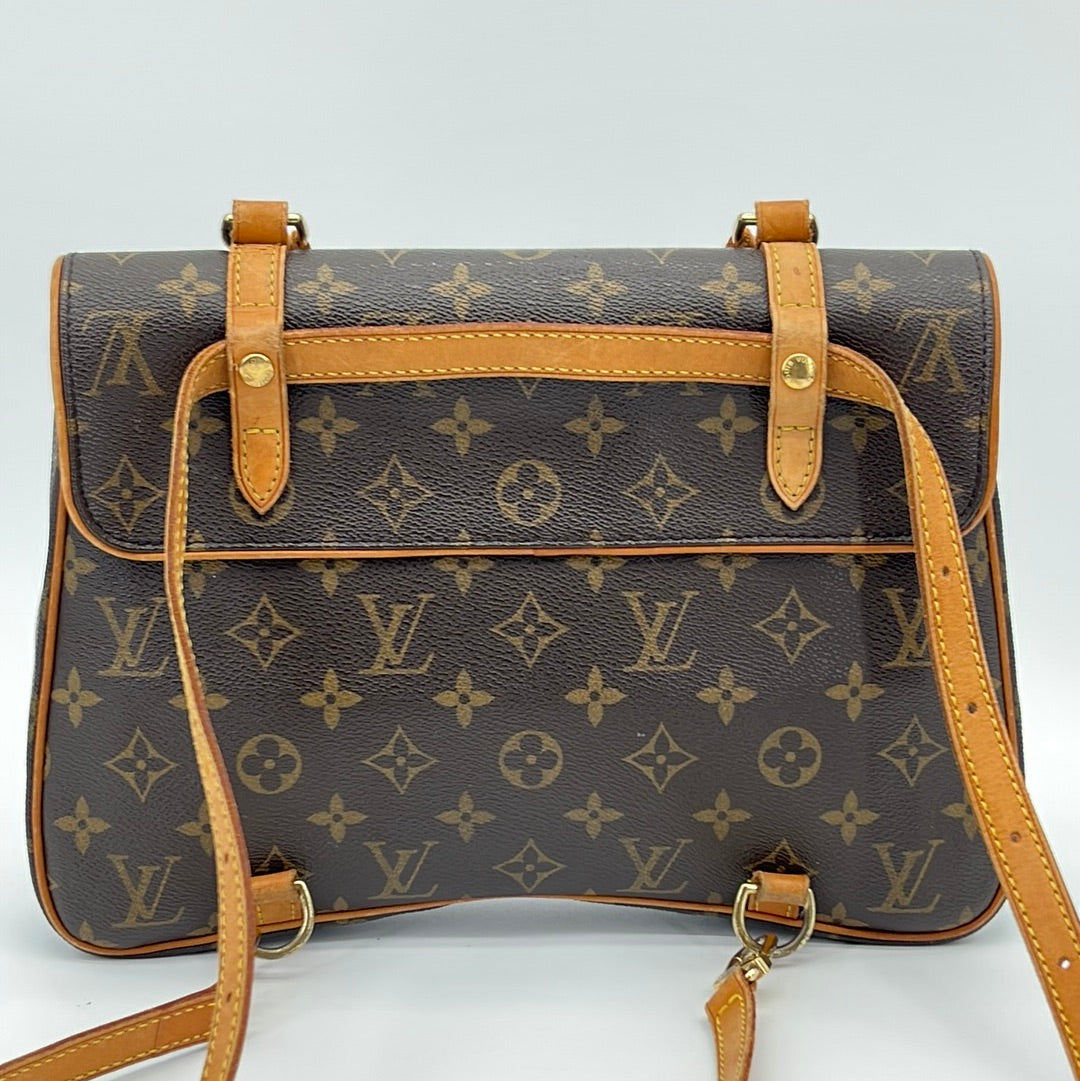 Louis Vuitton - Authenticated Marelle Handbag - Leather Brown for Women, Very Good Condition
