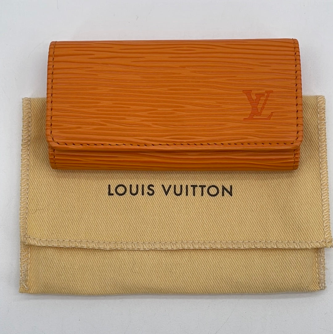 Louis Vuitton Key Holder in Epi Leather