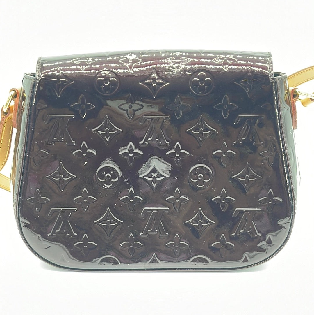Preloved Louis Vuitton Amarante Vernis Bellflower PM Handbag FL0132 102423