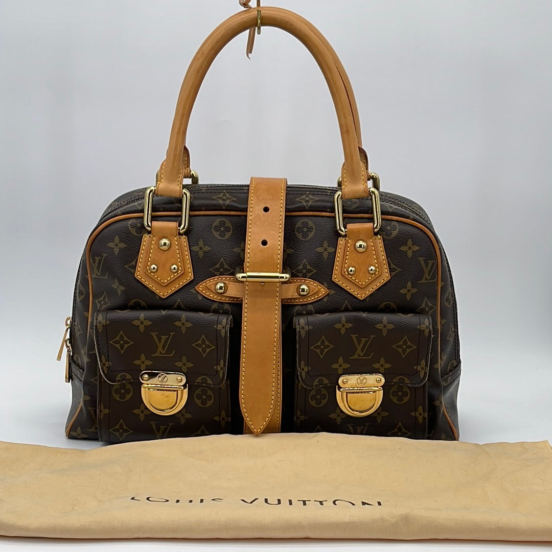 PRELOVED Louis Vuitton Tan Monogram Vernis Alma PM Handbag FL0183