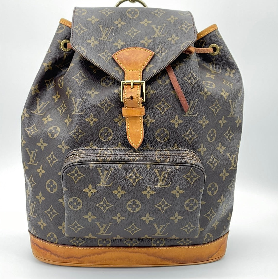 Buy Louis Vuitton Backpack Montsouris Monogram Canvas GM 101004