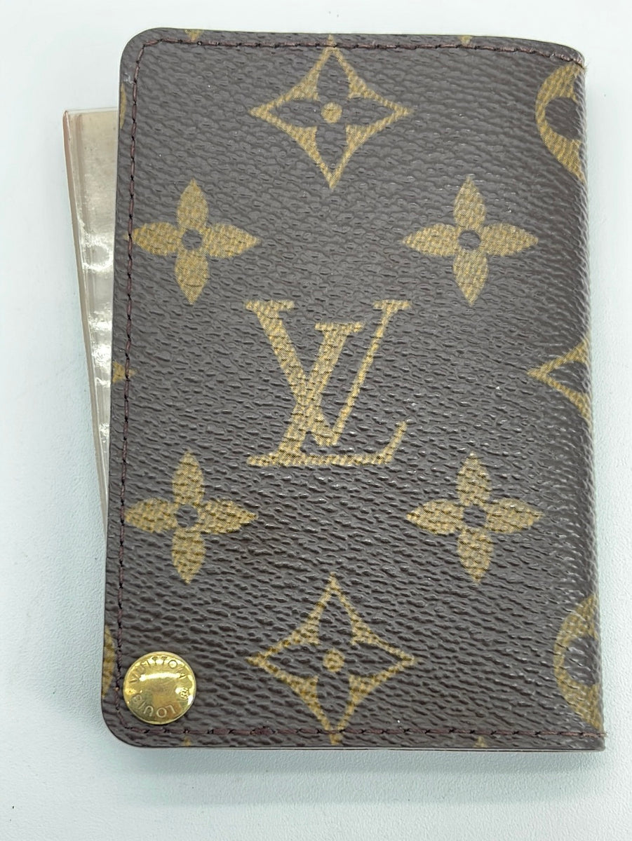 Preloved Louis Vuitton Damier Ebene Canvas Porte 2 cartes Vertical Pas –  KimmieBBags LLC