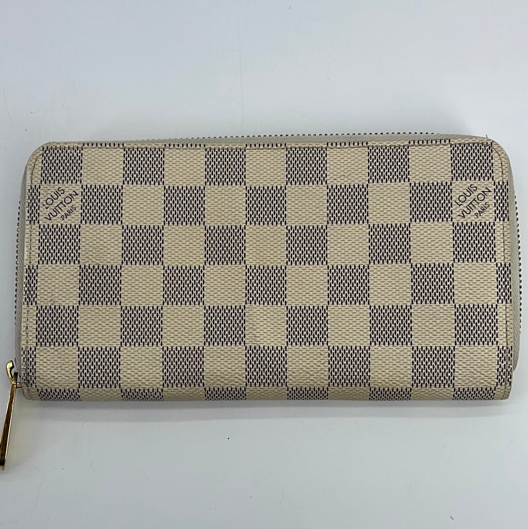 Louis Vuitton Damier Azur Long Origami Wallet - Preowned Louis Vuitton