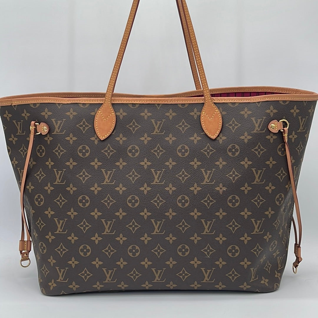 PRELOVED Louis Vuitton Monogram Canvas Neverfull GM Tote Bag