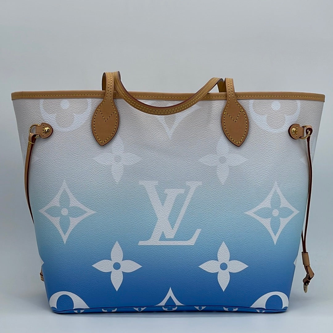 (Like New) Limited Edition Louis Vuitton Neverfull MM By the Pool Tote  012323