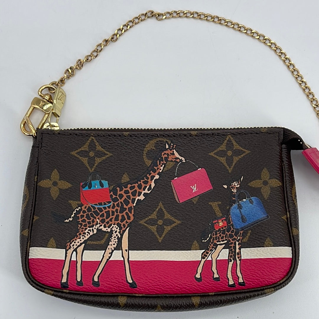 RARE Louis Vuitton Mini Monogram Limited Edition Giraffe Bag at