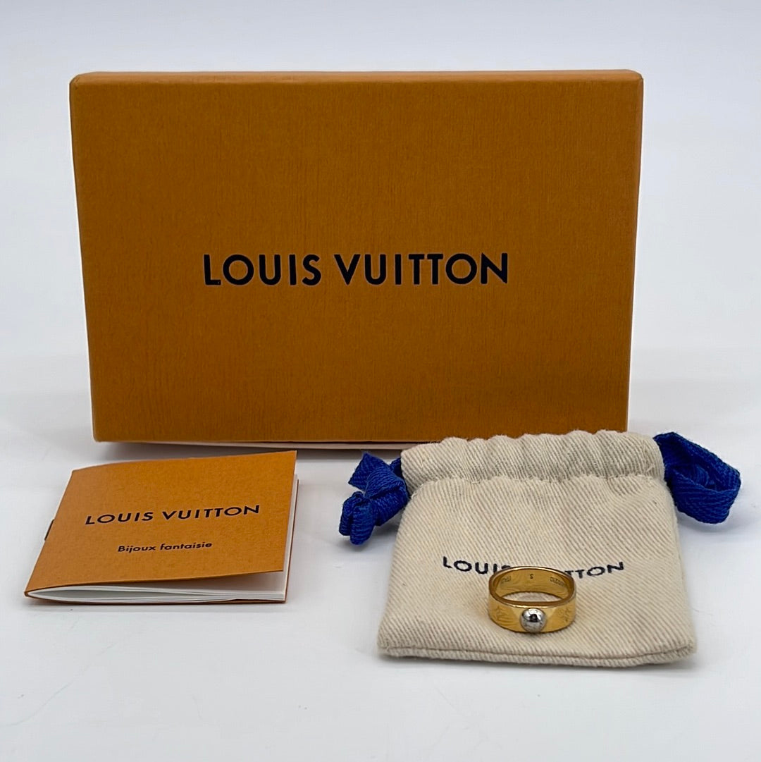 Louis Vuitton Ring Nanogram S M00210 Ring
