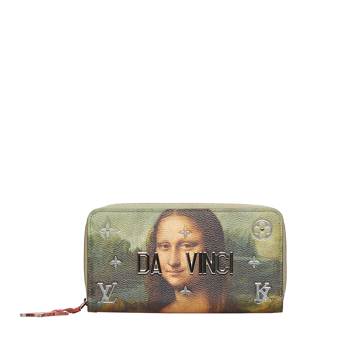 Louis Vuitton, Bags, Louis Vuitton X Jeff Koons Masters Collection Turner  Round Zippy Wallet Rare
