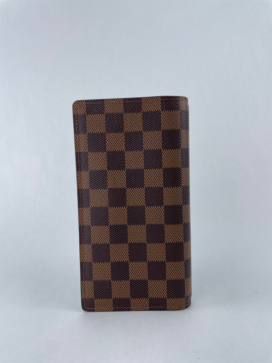 Authentic Louis Vuitton Damier Ebene Brazza Wallet – TLB Preloved