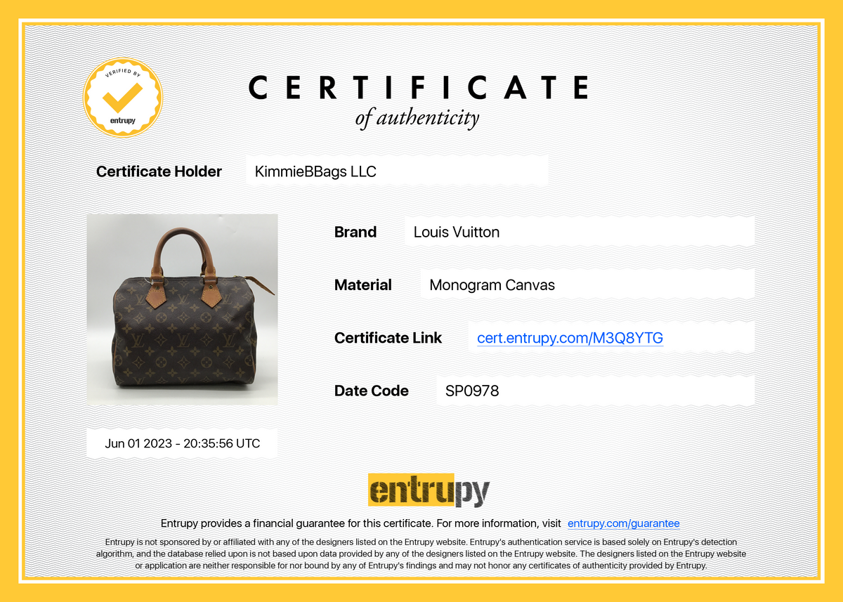 PRELOVED Louis Vuitton Monogram Speedy 35 Bag MD1920 040823 – KimmieBBags  LLC