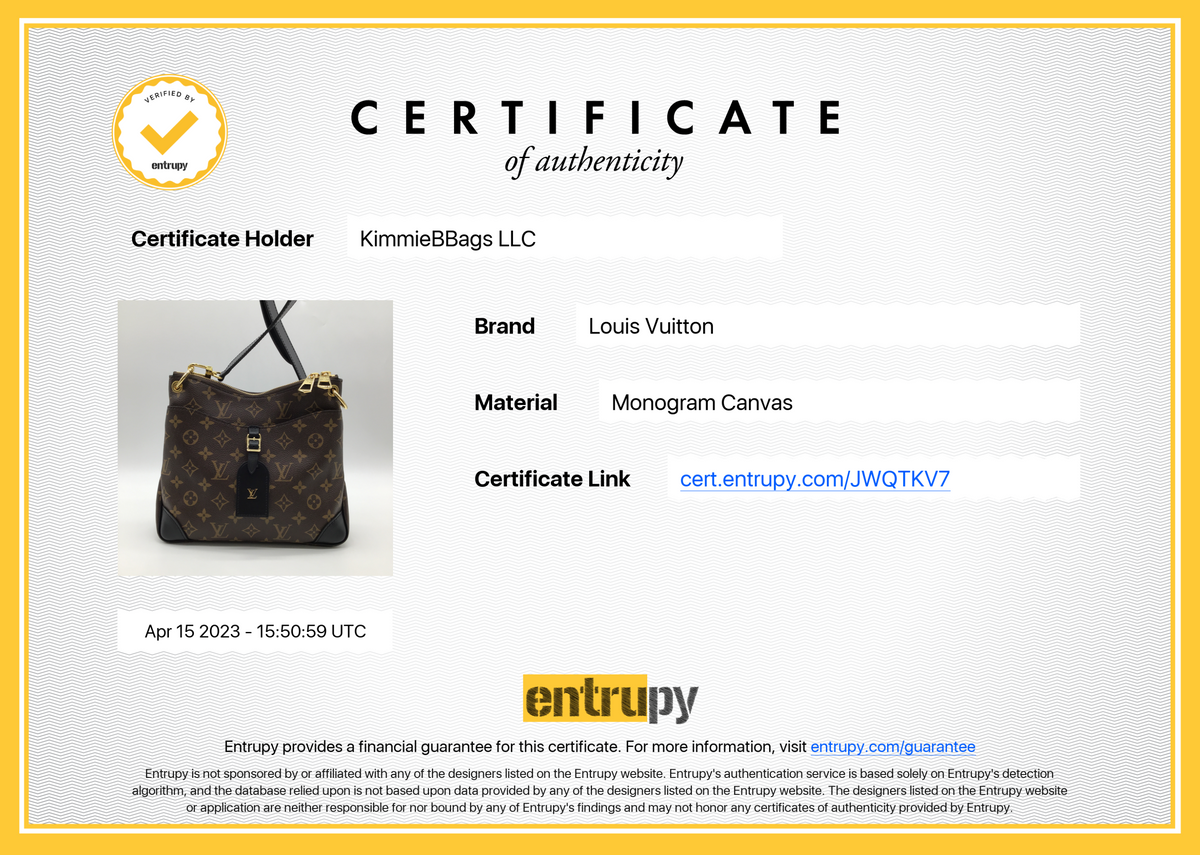 Preloved Louis Vuitton Monogram Odeon PM Crossbody Bag 052223 – KimmieBBags  LLC