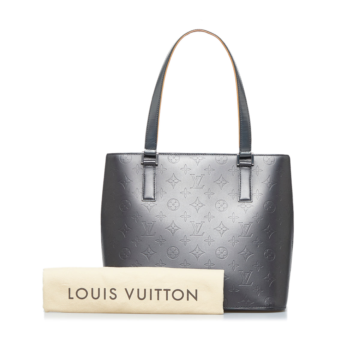 Pre-order] LV Vintage Monogram Mat Stockton Tote Bag (Dark Purple /  Silver), Luxury, Bags & Wallets on Carousell
