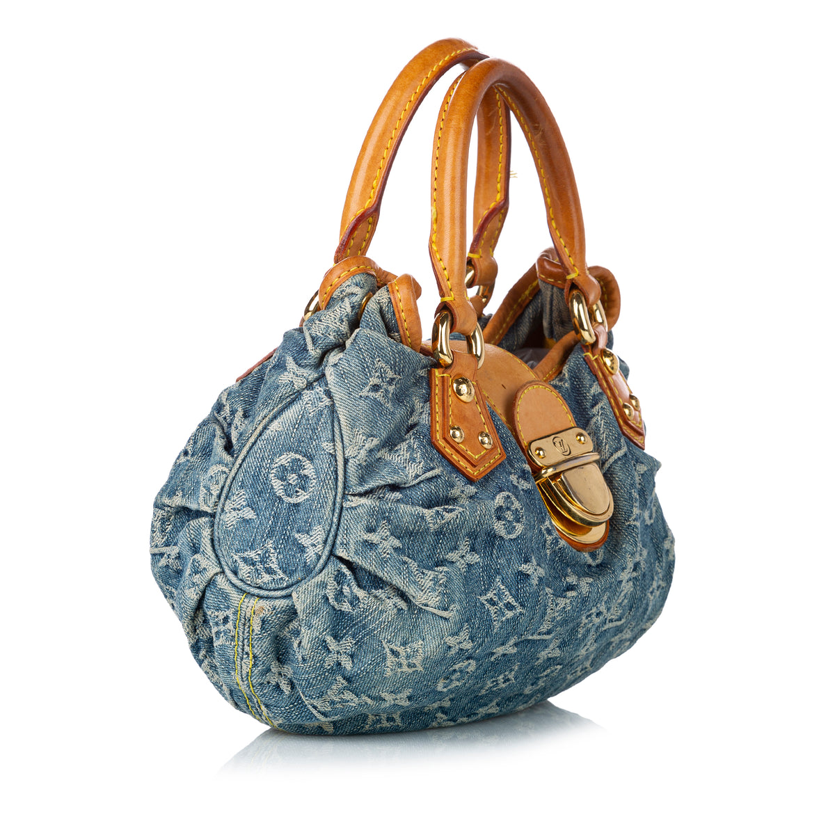 Louis Vuitton // 2006 Mini Denim Pleaty Bag – VSP Consignment