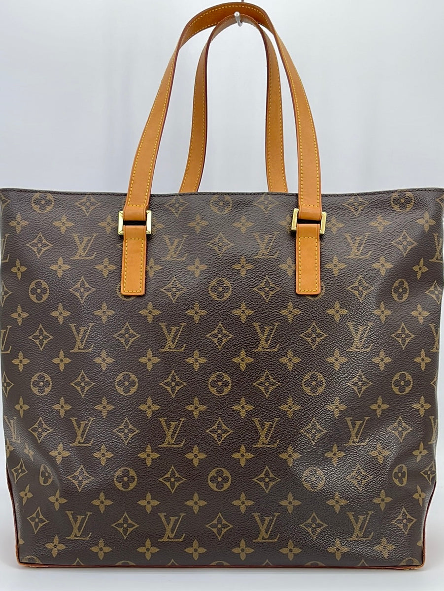 LOUIS VUITTON Vintage Cabas Mezzo Tote Bag - A Retro Tale