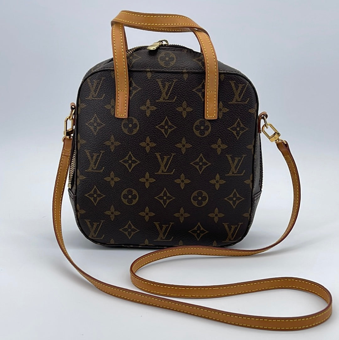 Louis Vuitton Monogram 2way Bag Spontini M47500 Women's Handbag Shoulderbag  Auction