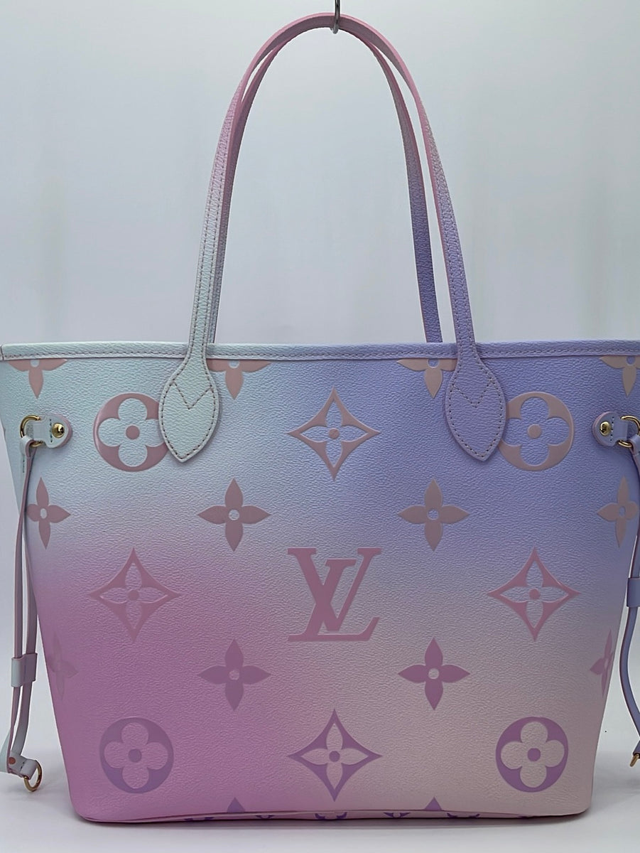 GIFTABLE Preloved LIMITED EDITION Louis Vuitton Sunrise Pastel Giant  Monogram Canvas MM Neverfull Tote XGXMHBM 080923 $200 OFF