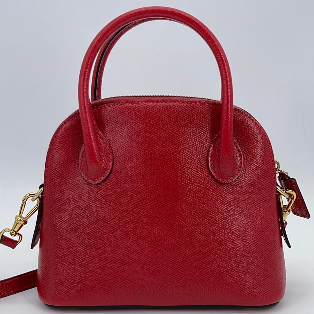 CELINE Brick Red Leather Pre Owned Crossbody Purse – ReturnStyle