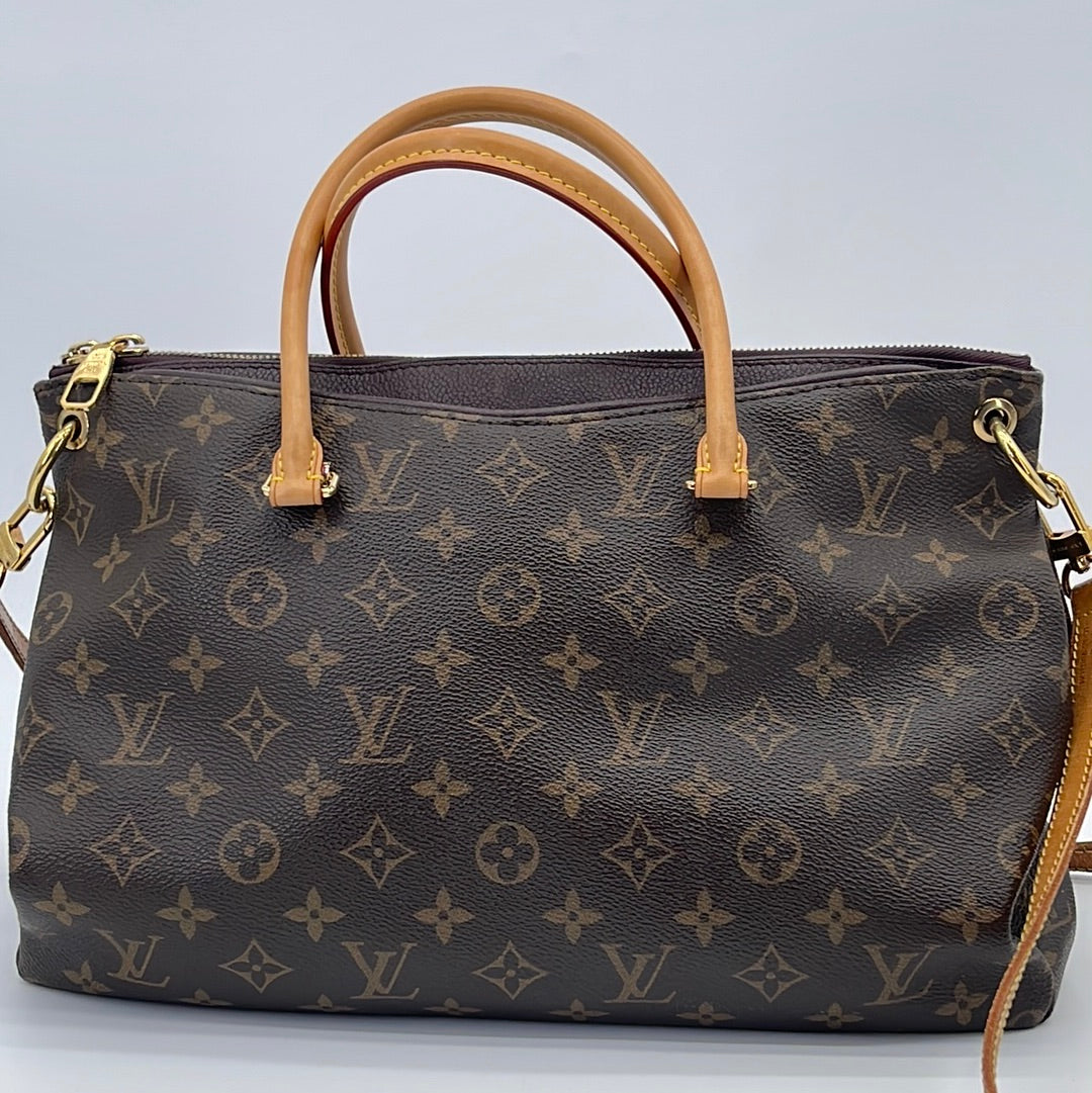 Preloved Louis Vuitton Pallas MM Crossbody Bag SD5103 060623 – KimmieBBags  LLC