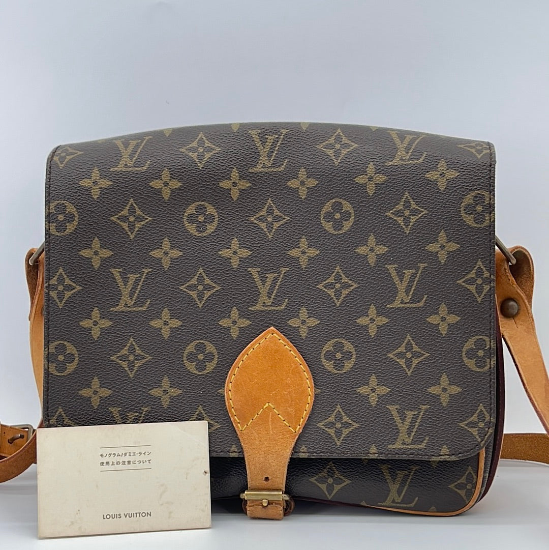 Louis Vuitton Monogram Canvas Cartouchiere GM Shoulder Bag