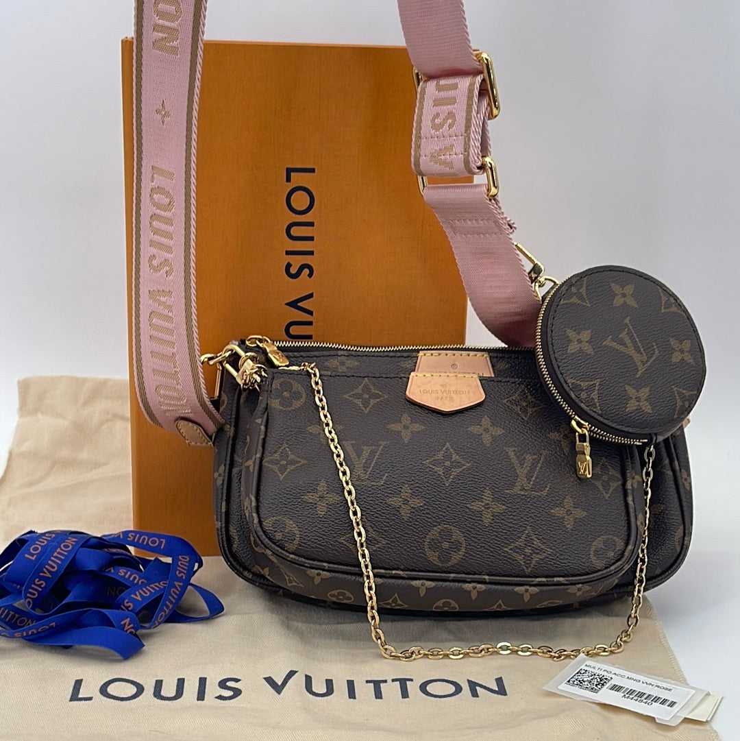 Louis Vuitton Preloved Multi Pochette Shoulder Strap