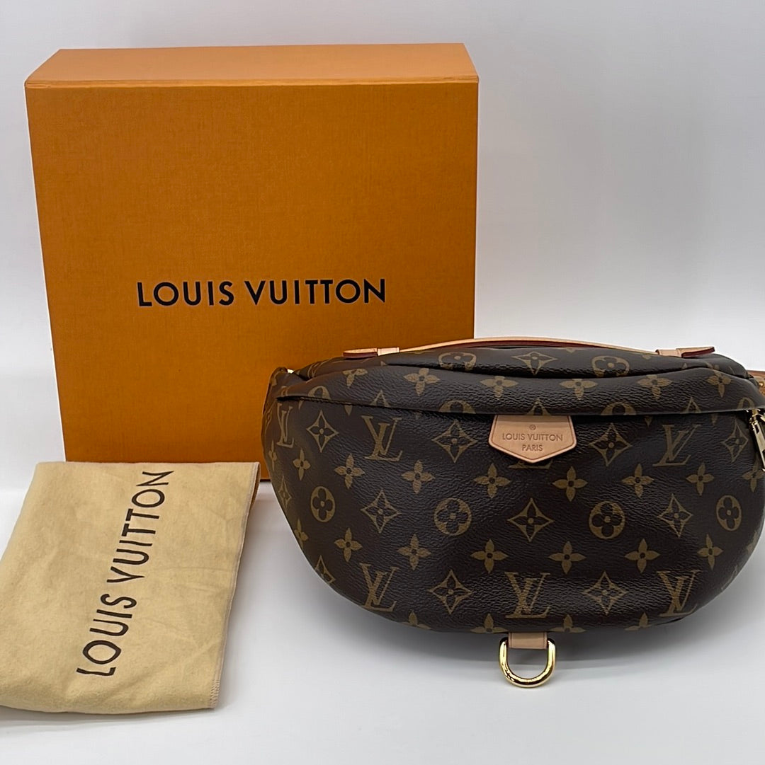 Preloved Louis Vuitton Macassar Monogram S Lock Sling Bag 9WJ7C46 072623