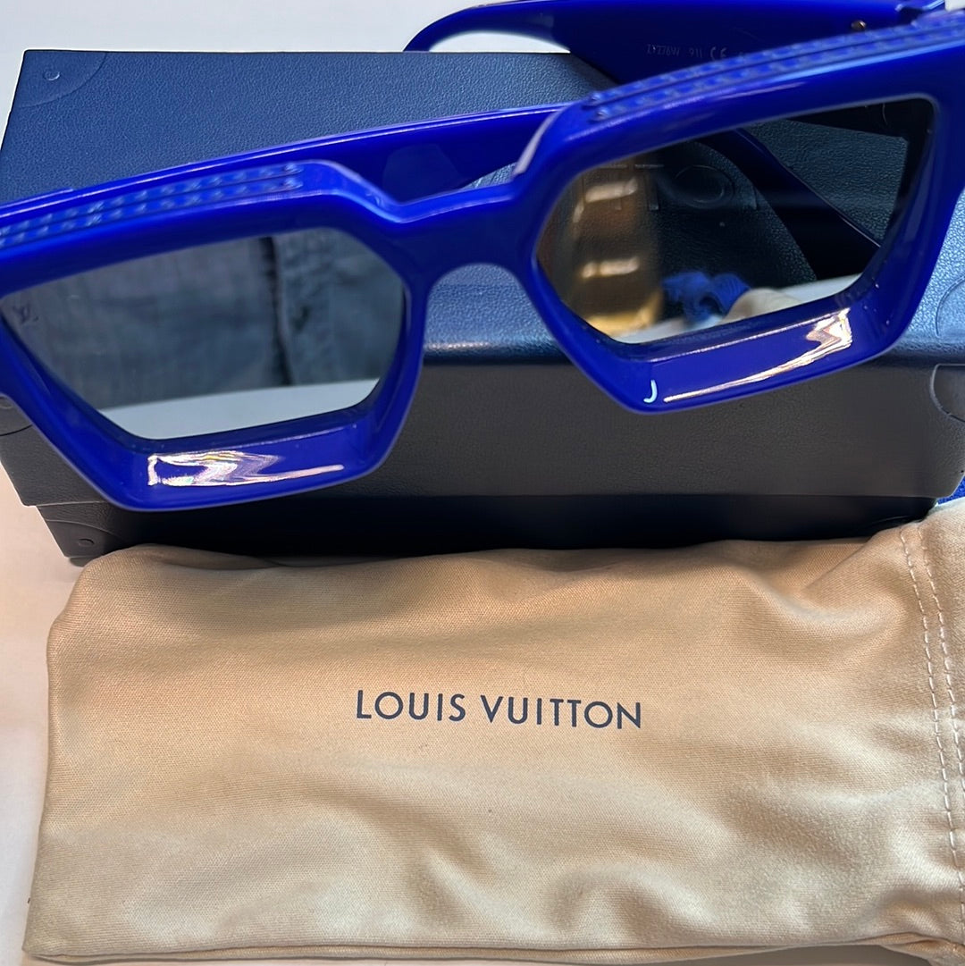 Pre-owned Louis Vuitton 1.1 Millionaires Sunglasses Black