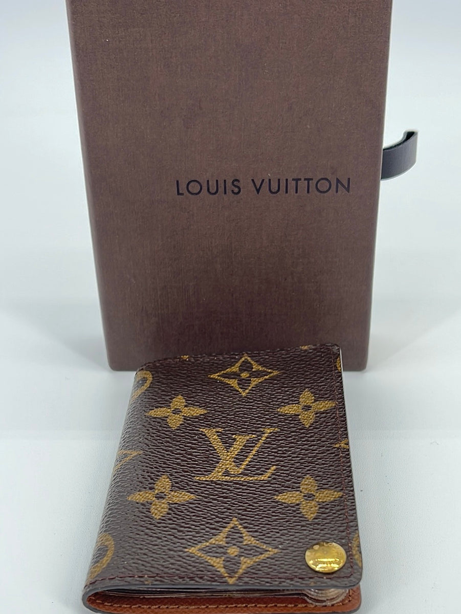 PRELOVED Louis Vuitton Monogram Canvas Porte Cartes Pression Card Case –  KimmieBBags LLC