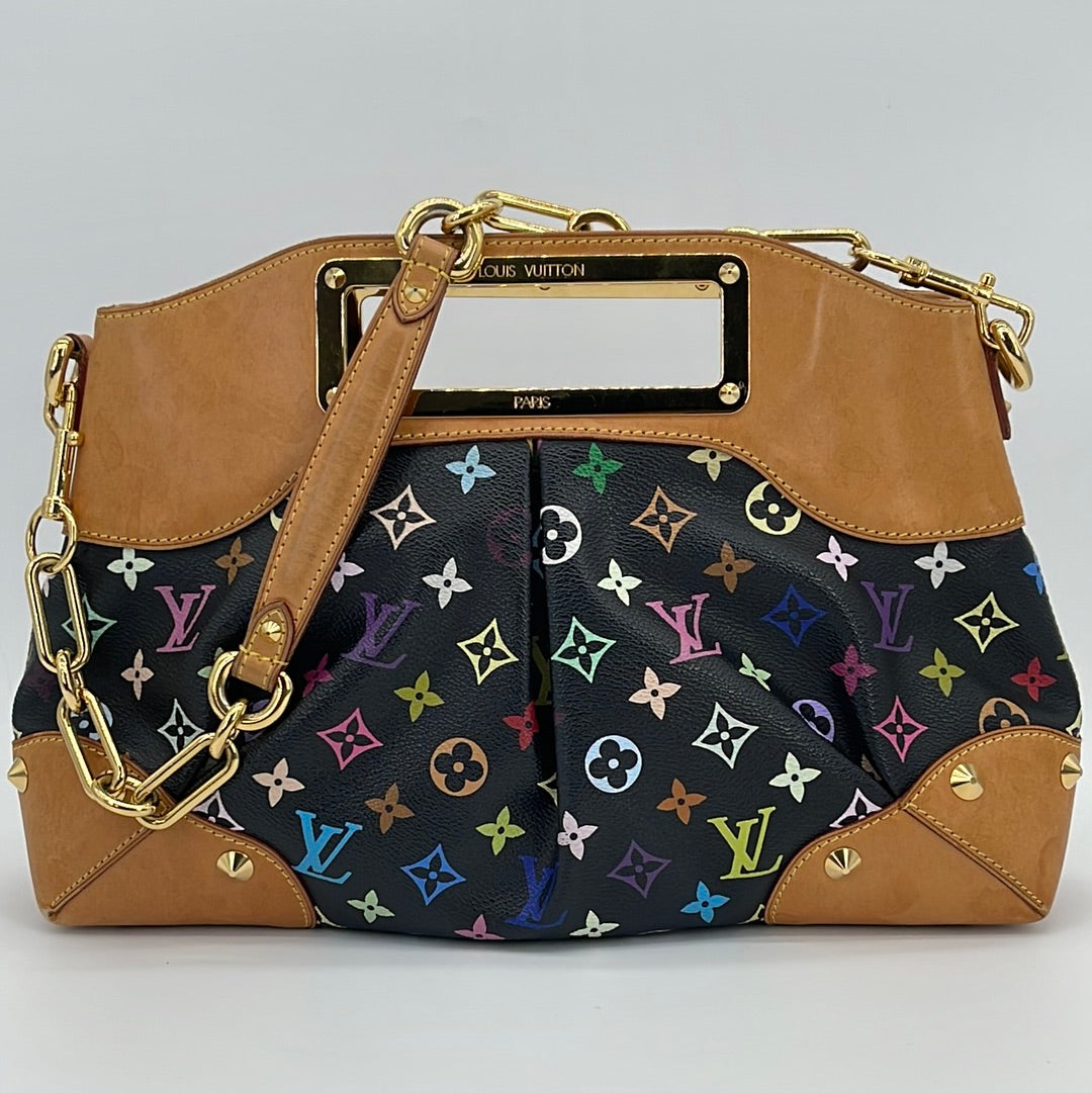 Judy MULTICOLOR MM Authentic Louis Vuitton Purse murakami takashi  collection 