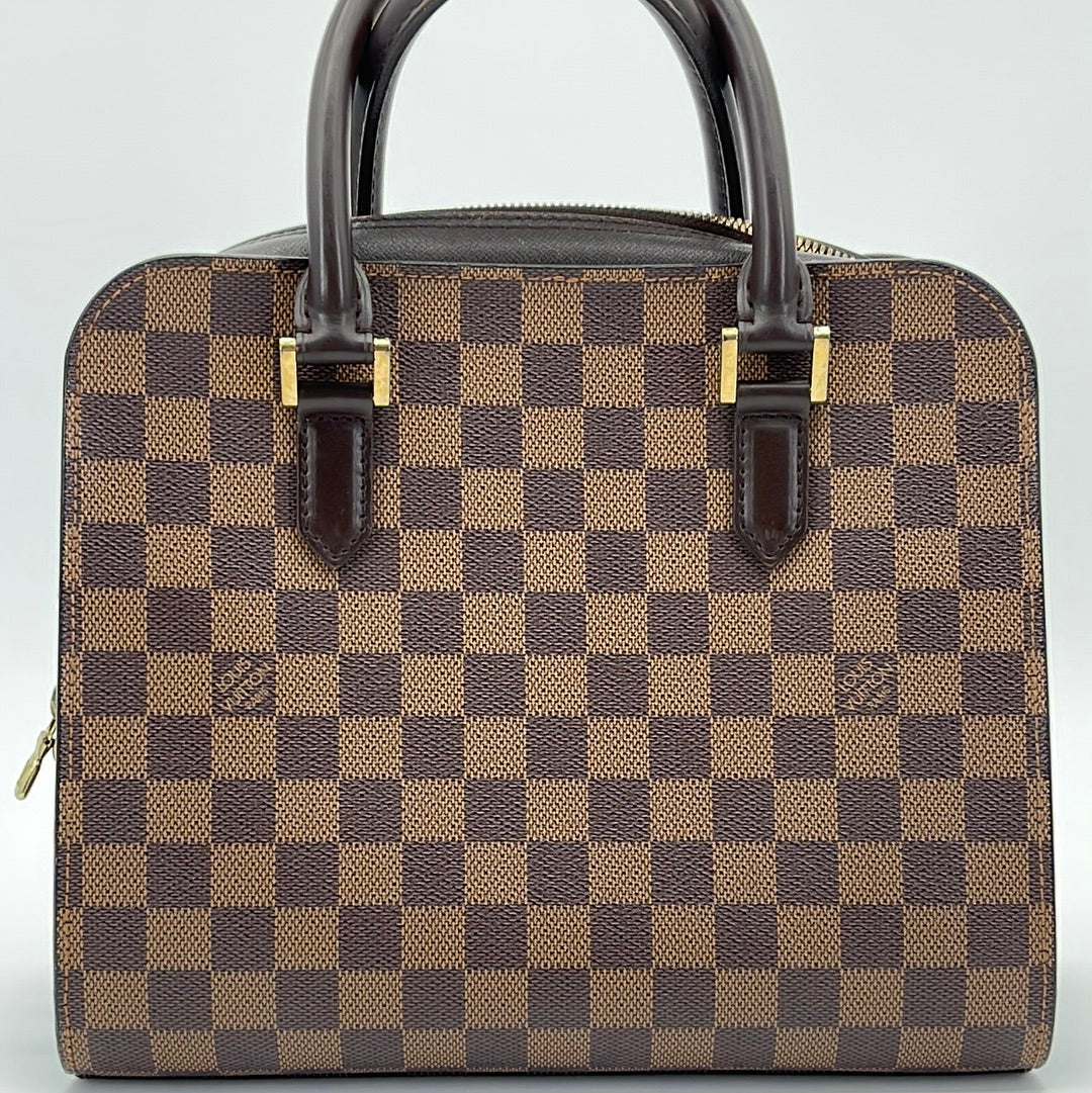 Louis Vuitton 2005 pre-owned Damier Ebène Triana Handbag - Farfetch