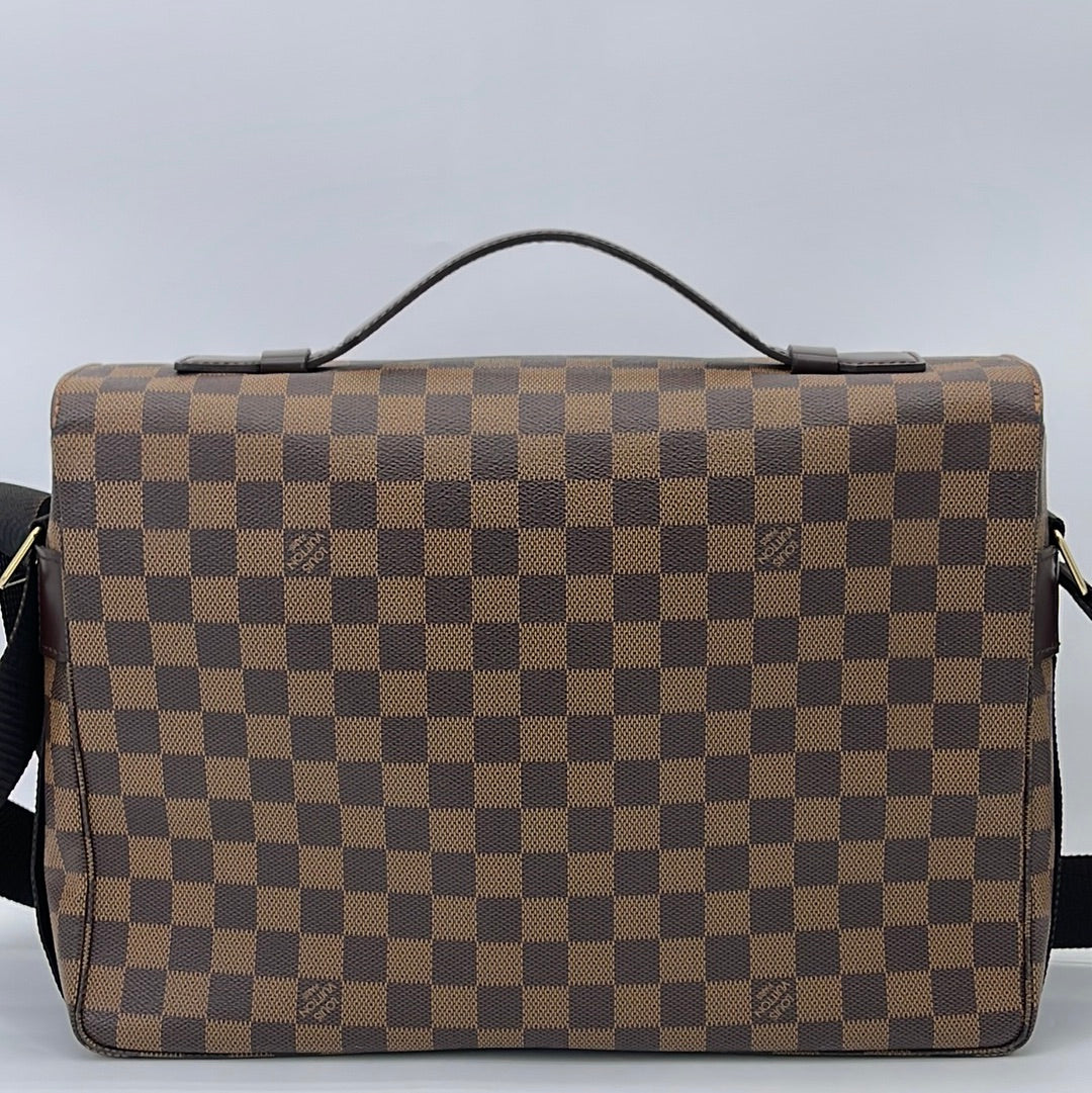 Preloved Louis Vuitton Damier Ebene Broadway Messenger Bag TH1001 072423  $350 OFF LIVE SHOW - NO ADDITIONAL OFF