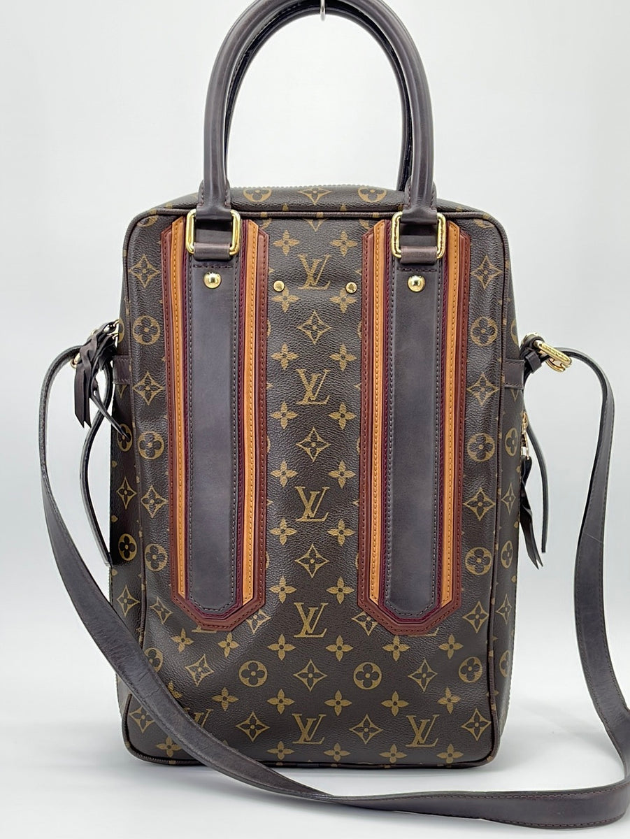 Louis Vuitton Bequia Porte Document Monogram Tote