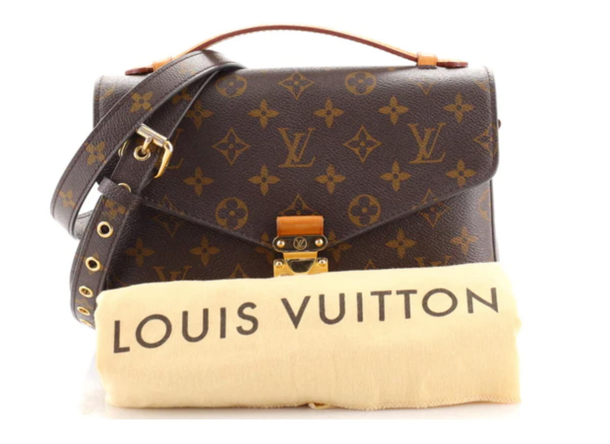 Preloved Louis Vuitton Pochette Metis Monogram Canvas Bag DU0166