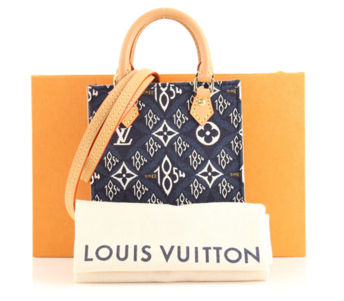 Louis Vuitton 2020 Since 1854 Petit Sac Plat - Blue Mini Bags