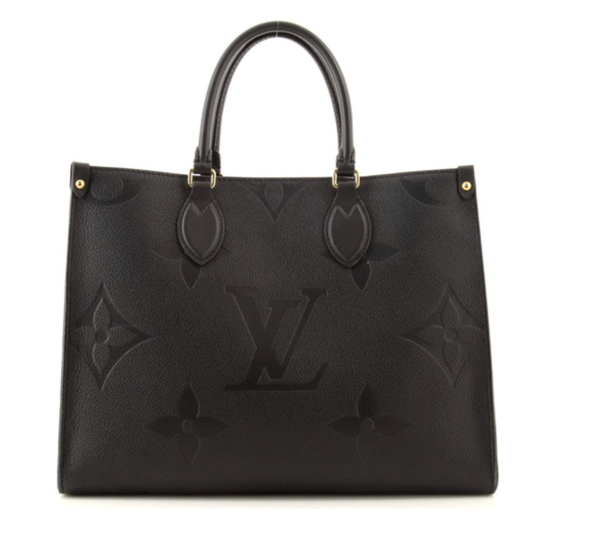 Preloved Louis Vuitton Empreinte Black Monogram OnTheGo MM Tote