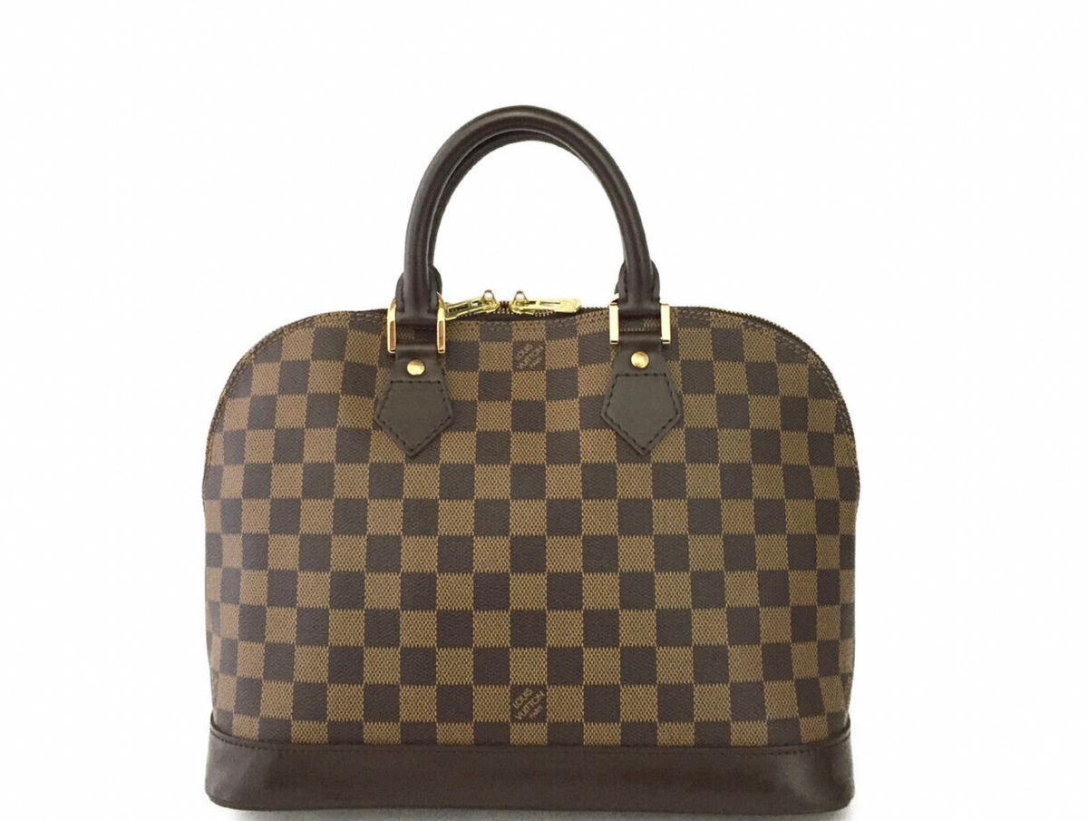 Vintage Louis Vuitton Damier Ebene Alma PM Bag TH0911 022623 – KimmieBBags  LLC