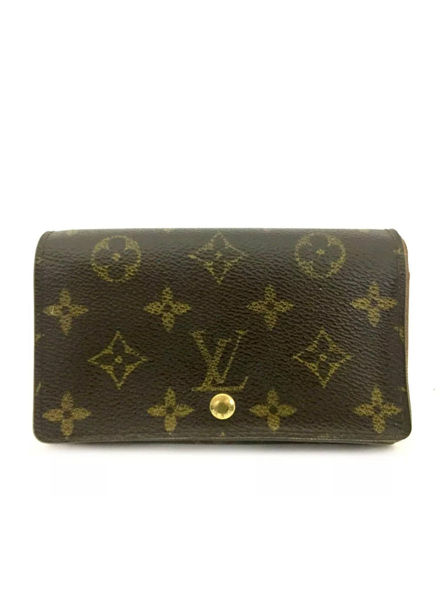 Preloved Louis Vuitton Monogram Porte Monnaie Billets Tresor Bifold Wa –  KimmieBBags LLC