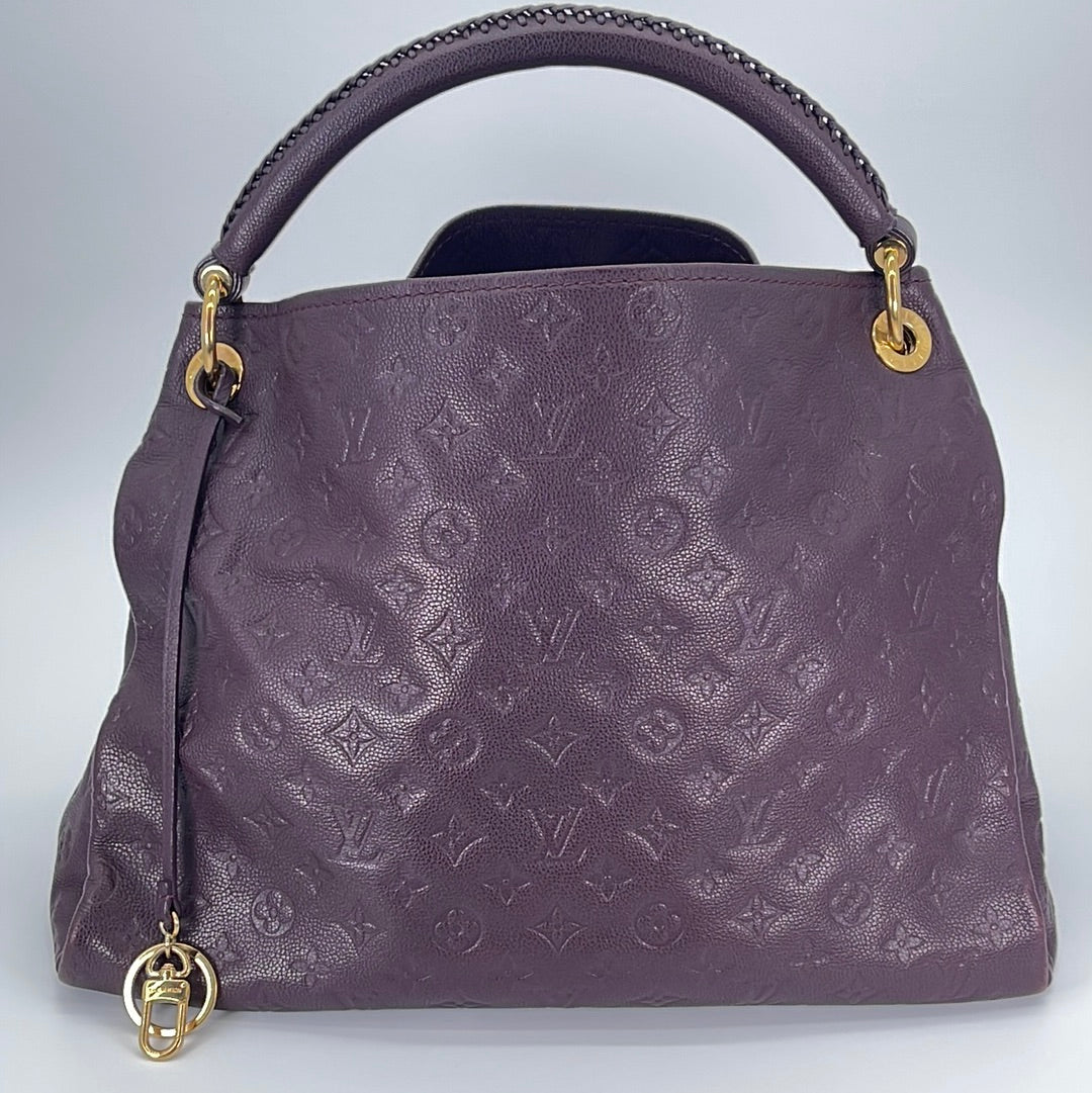 Used Purple Louis Vuitton Purple Monogram Empreinte Leather Artsy
