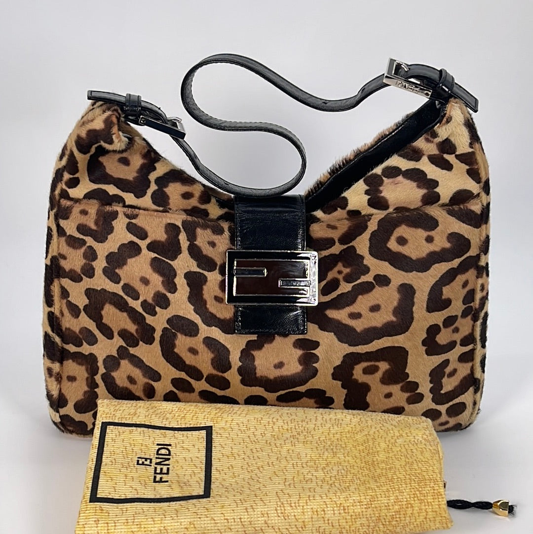 Fendi pony hair discount bag