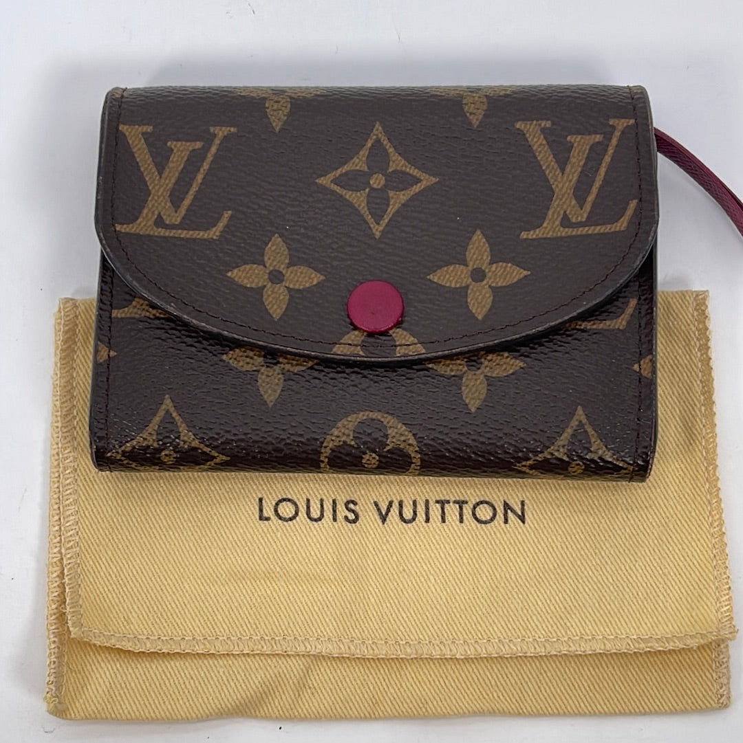 Louis Vuitton Damier Azur Canvas Rosalie Coin Purse For Sale at 1stDibs