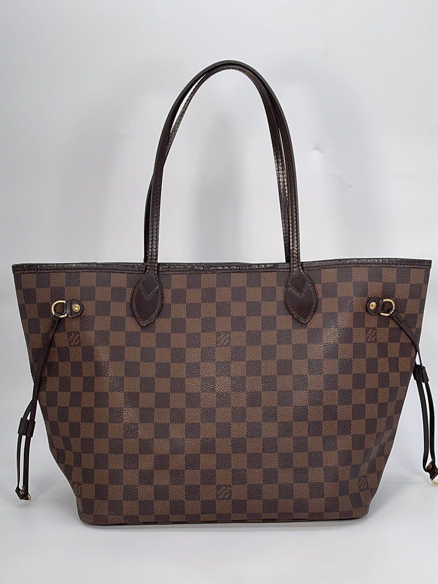 Preloved Louis Vuitton Damier Ebene Neverfull MM Tote Bag CA0170 03012 –  KimmieBBags LLC