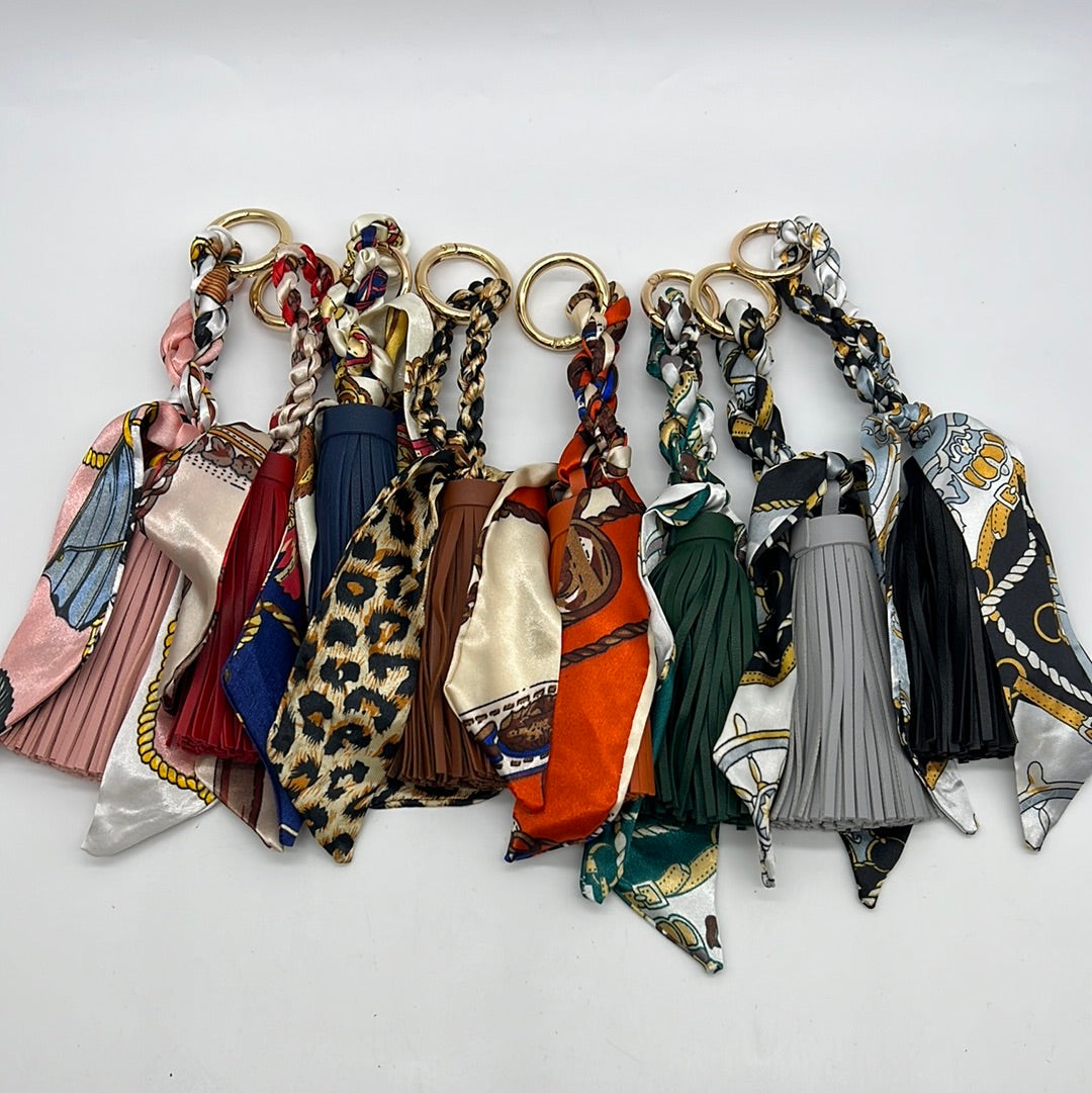 NEW Metal Tassel Keychain / Charm 6 - 3 Colors: Gold, Silver, & Dark –  KimmieBBags LLC