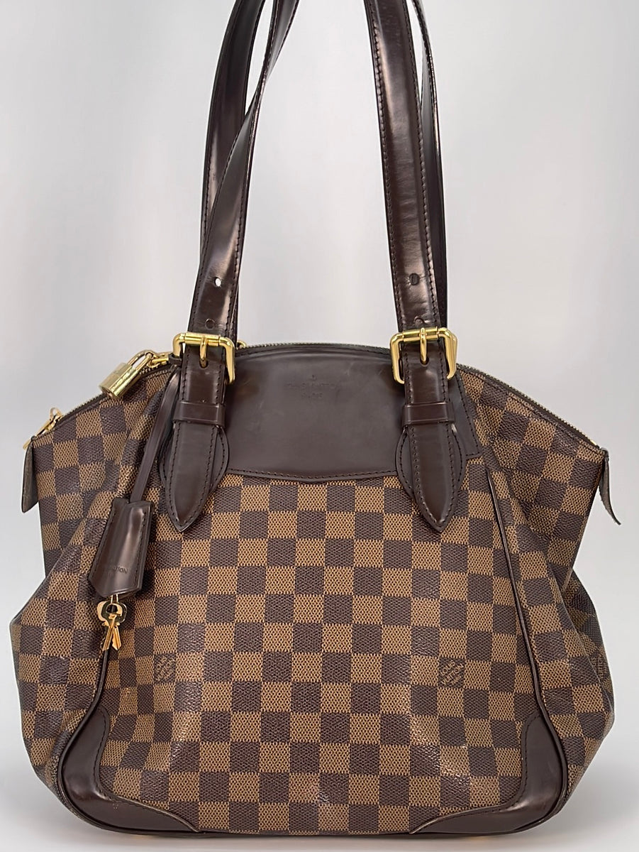 Preloved Louis Vuitton Verona PM Damier Ebene Tote DU4140 072623