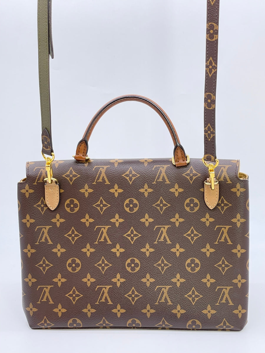 Marignan bag in brown monogram canvas Louis Vuitton - Second Hand / Used –  Vintega