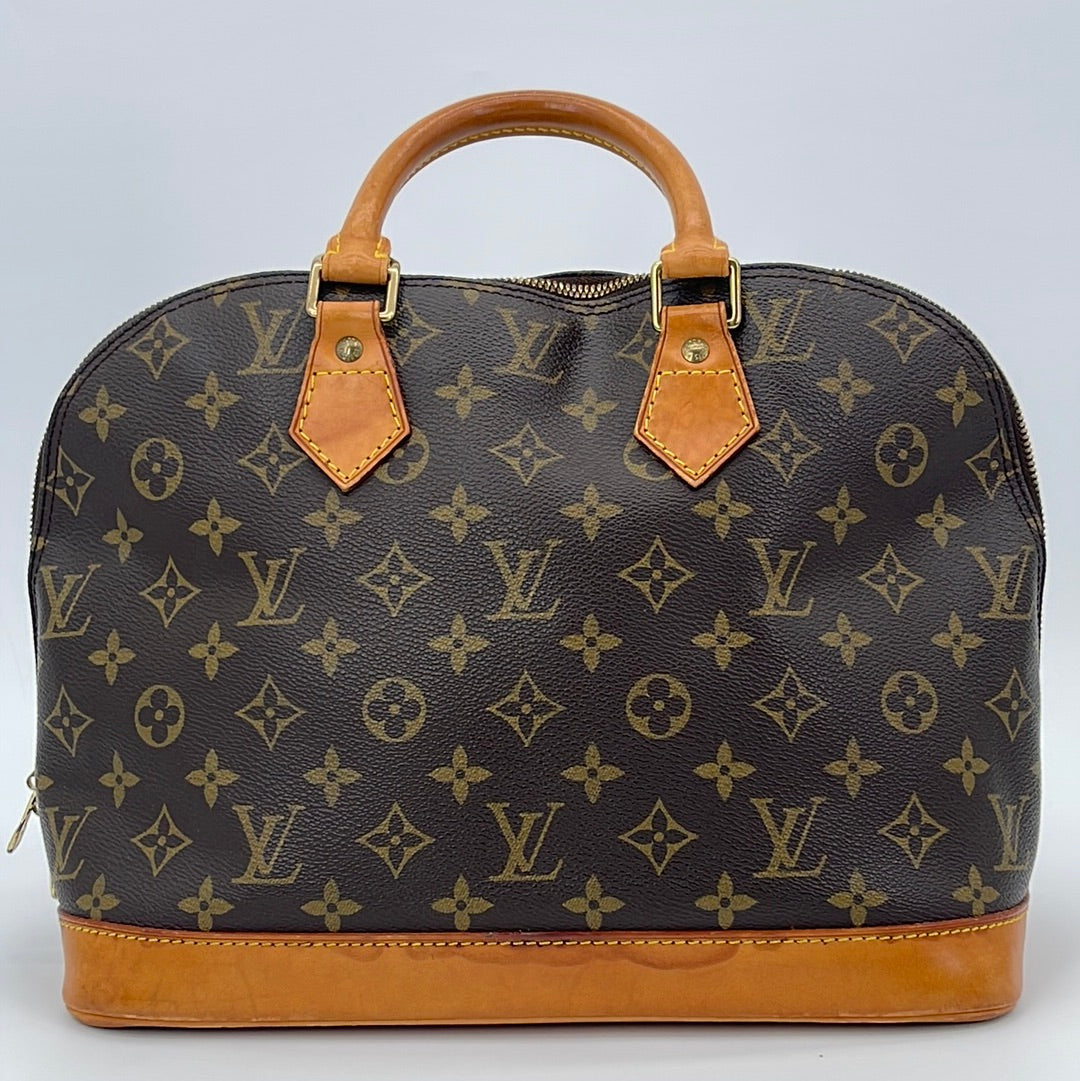 Preloved Authentic Louis Vuitton Monogram Alma Hand Bag Purse