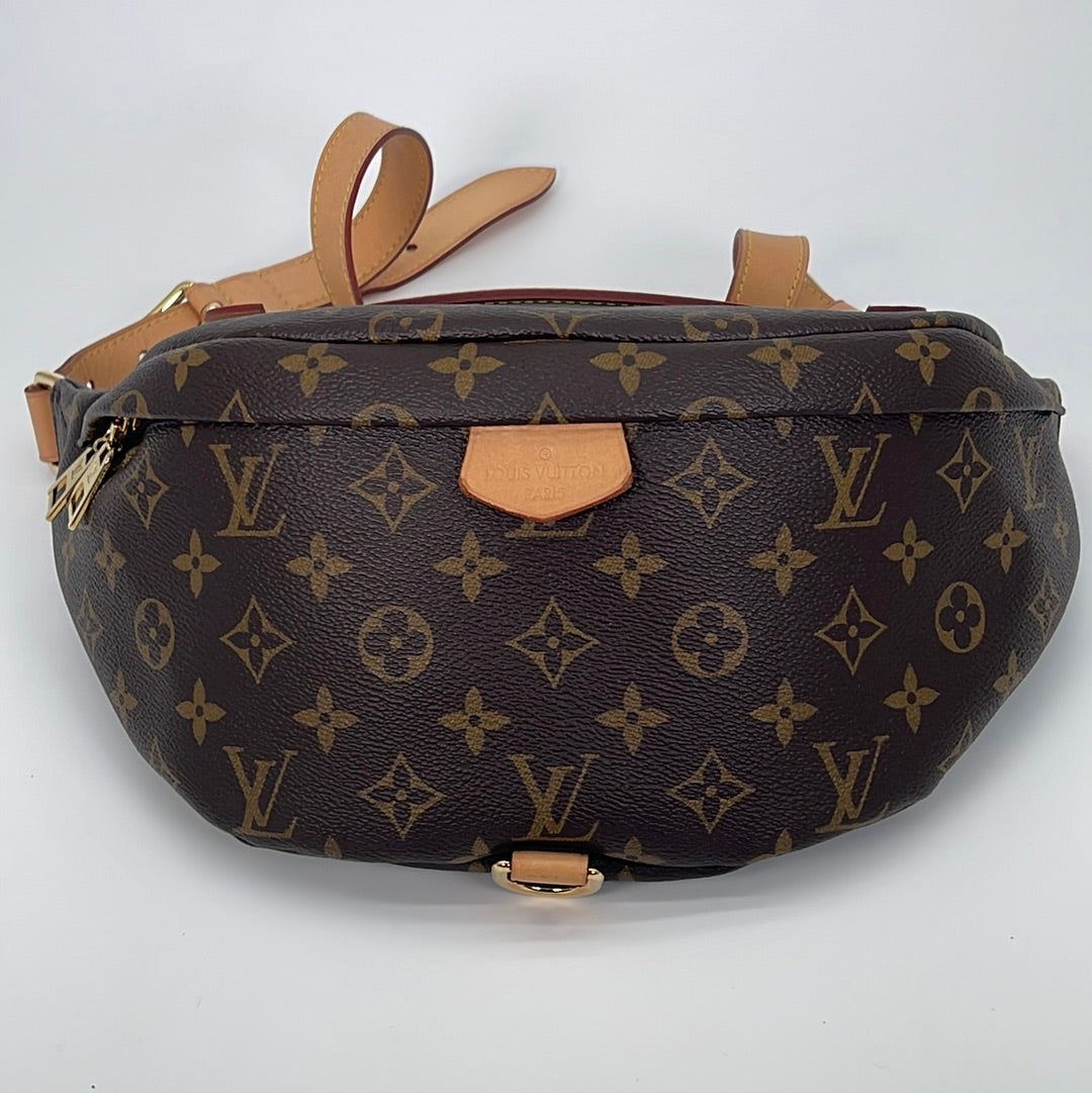 Louie Hoop 22 x 26 inches // Made from 100% Authentic Louis Vuitton bag.