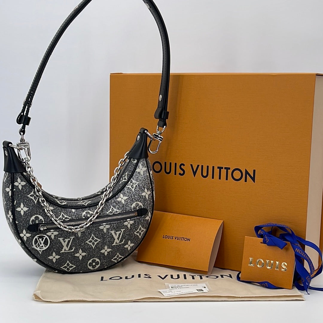Louis Vuitton Monogram Denim Loop w/ Strap - Shoulder Bags