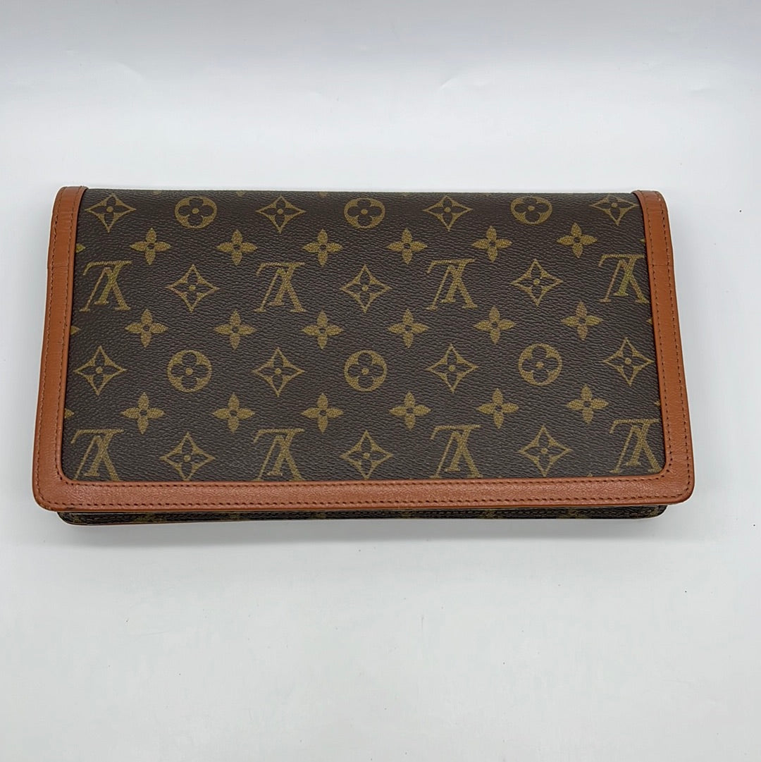 Louis Vuitton Monogram Pochette Dame - Brown Clutches, Handbags