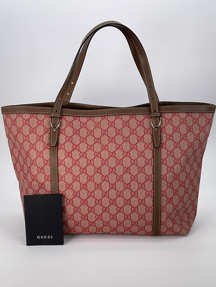 Gucci Vintage - GG Supreme Coated Canvas Abbey-D Ring Tote Bag