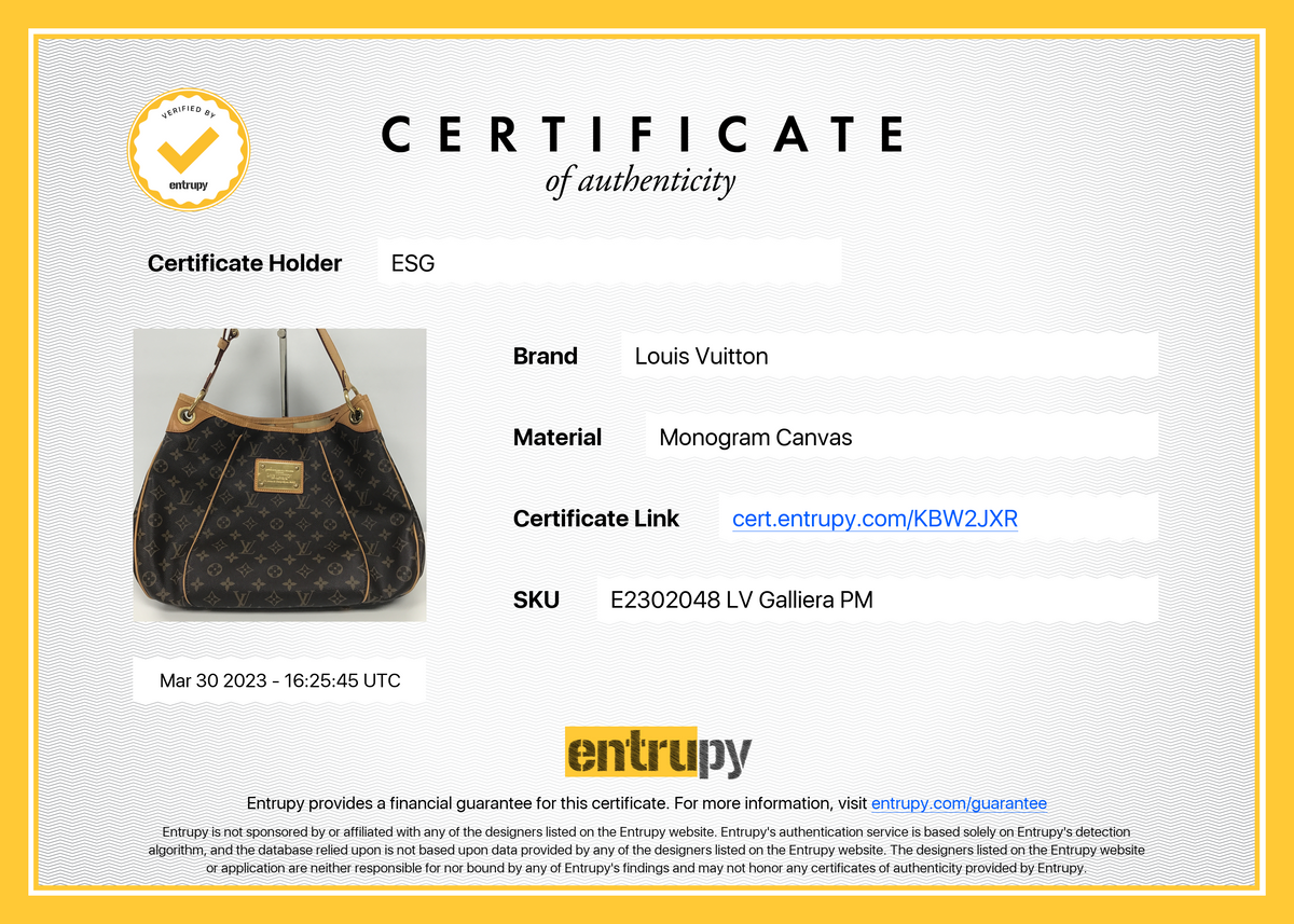 PRELOVED Louis Vuitton Galleria PM Monogram Bag KBW2JXR 041223 –  KimmieBBags LLC