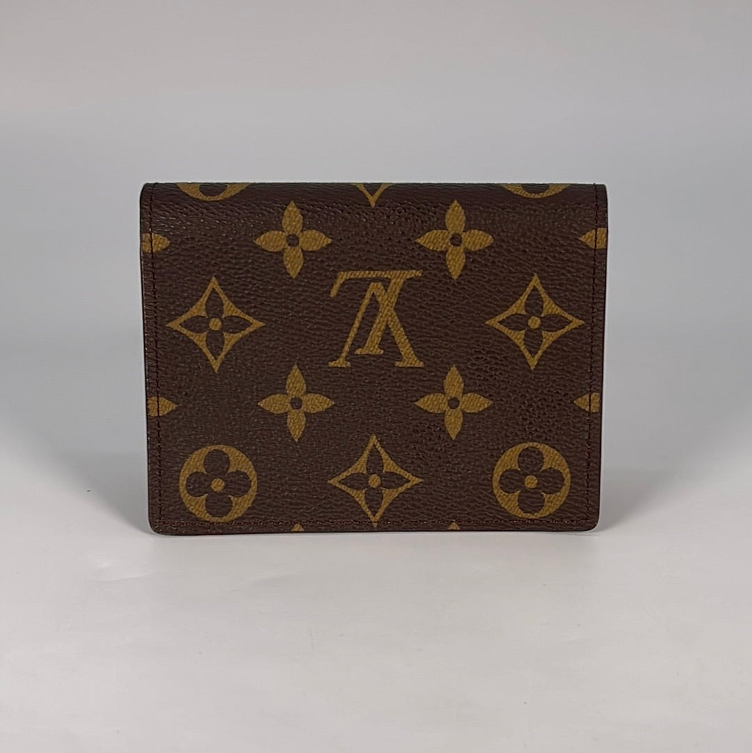 Preloved Louis Vuitton Men's Wallet Monogram Canvas Leather Slim Bifol –  KimmieBBags LLC